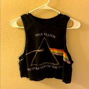 Pink Floyd crop top